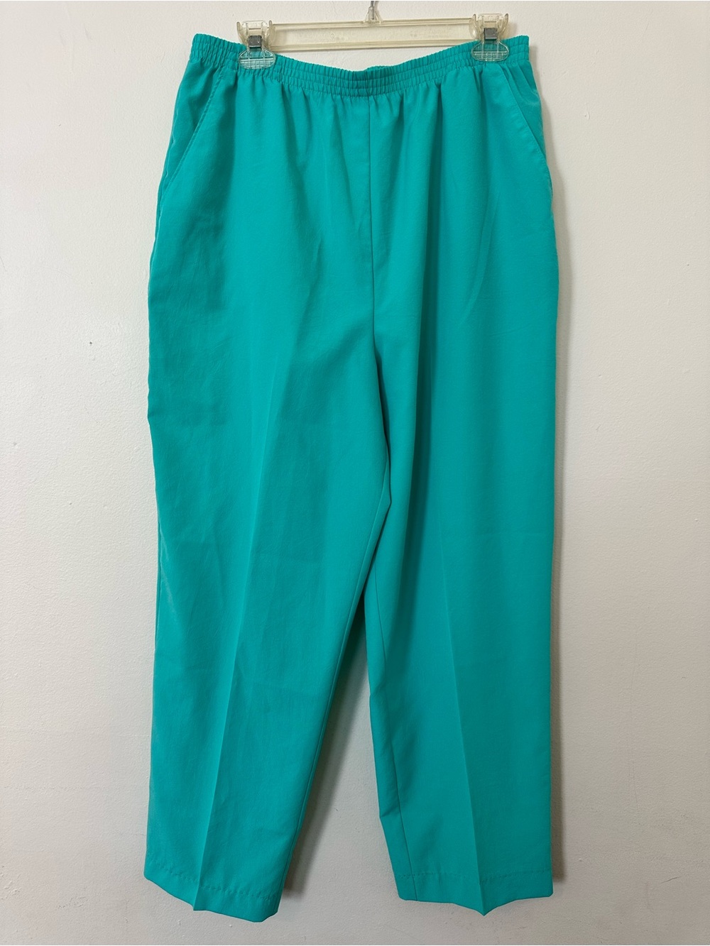 Blair Teal Pull-On Pants Size Large